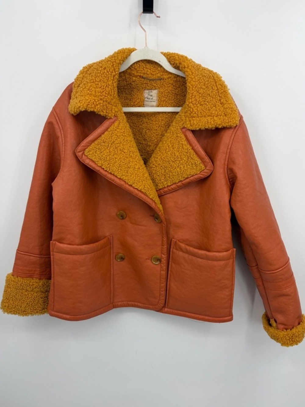 Free People Kaja Vegan Bonded Coat